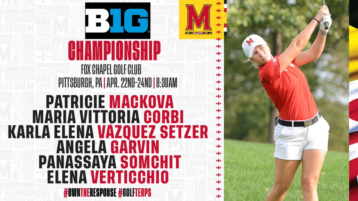 TerpsWGolf's tweet image. It's moving day for the @umterps @bigtenchamps! ⛳️🐢

Day Two - Round Two

Leaderboard (via @Golfstat) ➡️ ter.ps/BTWGLB22

More Info ➡️ ter.ps/yjt

@bigten 
#OwnTheResponse #GolfTerps #B1GWGolf