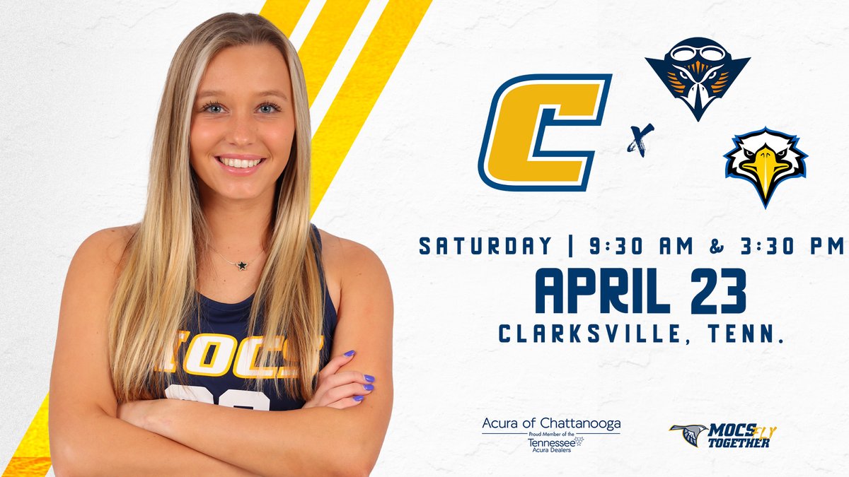 Regular season finale. 

🆚 Morehead State/UT-Martin
📍 Clarksville, Tenn.
🕤 9:30 AM/3:30 PM EST

#GoMocs