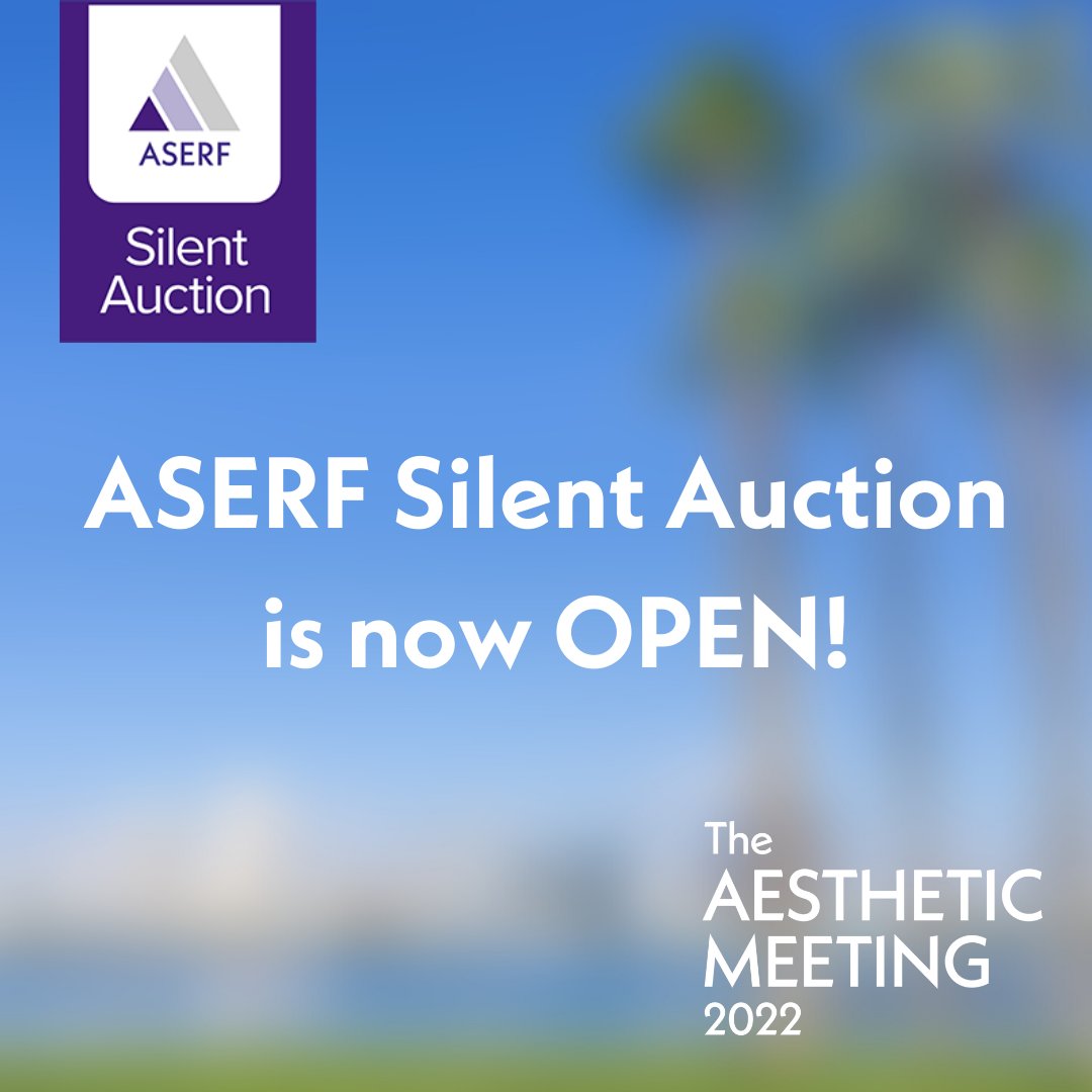 DrGrantStevens's tweet photo. Don't miss out! Get great deals on products or services!
The ASERF Silent Auction closes on Sunday, April 24 at 2PM Pacific.
#aserf #aserfauction #asaps #sandiego #aserfsilentauction #silentauction #assaps22 https://t.co/LHvlcPNmcD