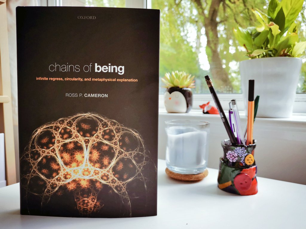nothumean's tweet image. #weekendreads: Ross P. Cameron - Chains of Being:Infinite Regress, Circularity, and Metaphysical Explanation. Pretty curious to know more about the fruitfulness of both infinitism and holism. #metaphysics #philosophy #books