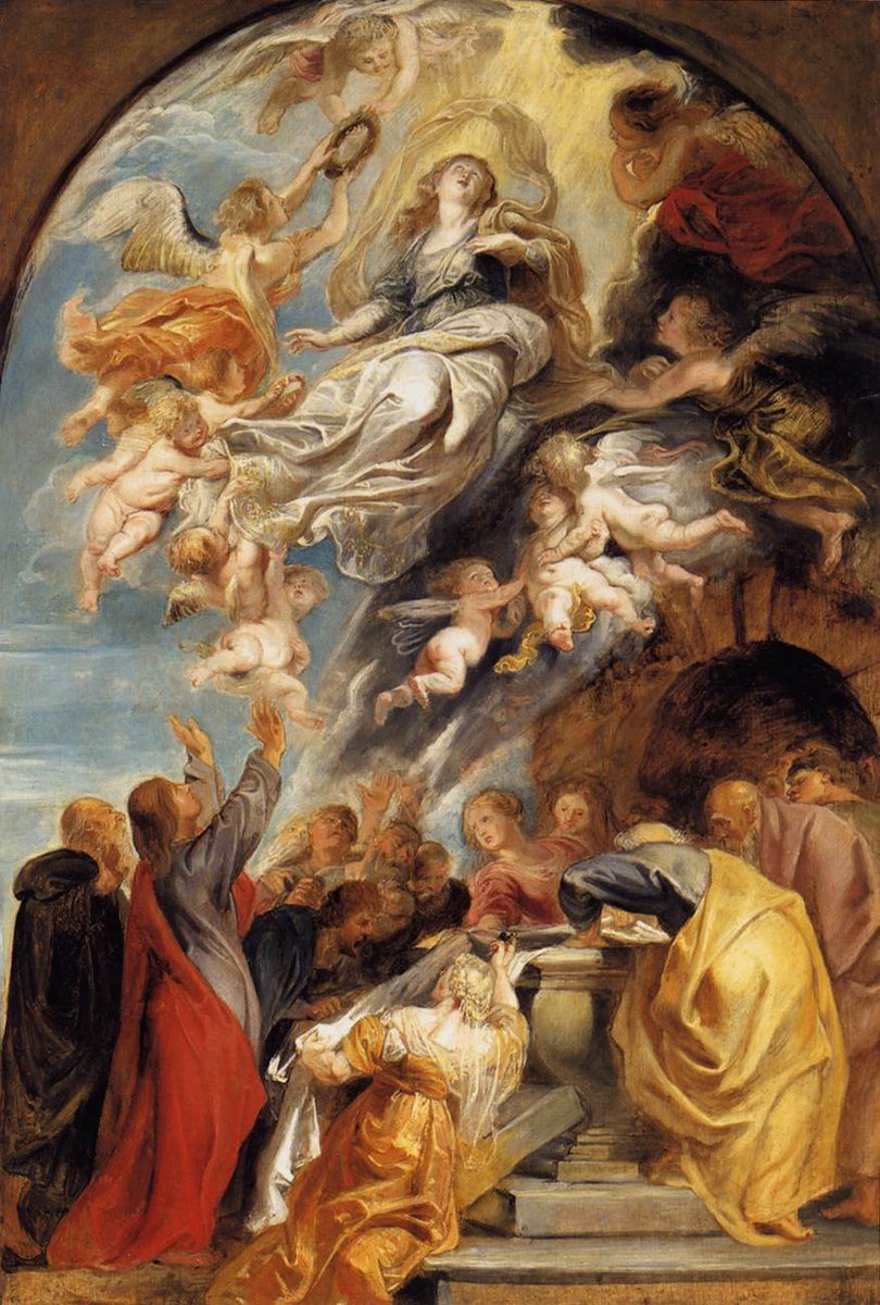 artistrubens's tweet photo. The Assumption of Mary, 1622 #flemishart #peterpaulrubens https://t.co/VMMyBwbVPR