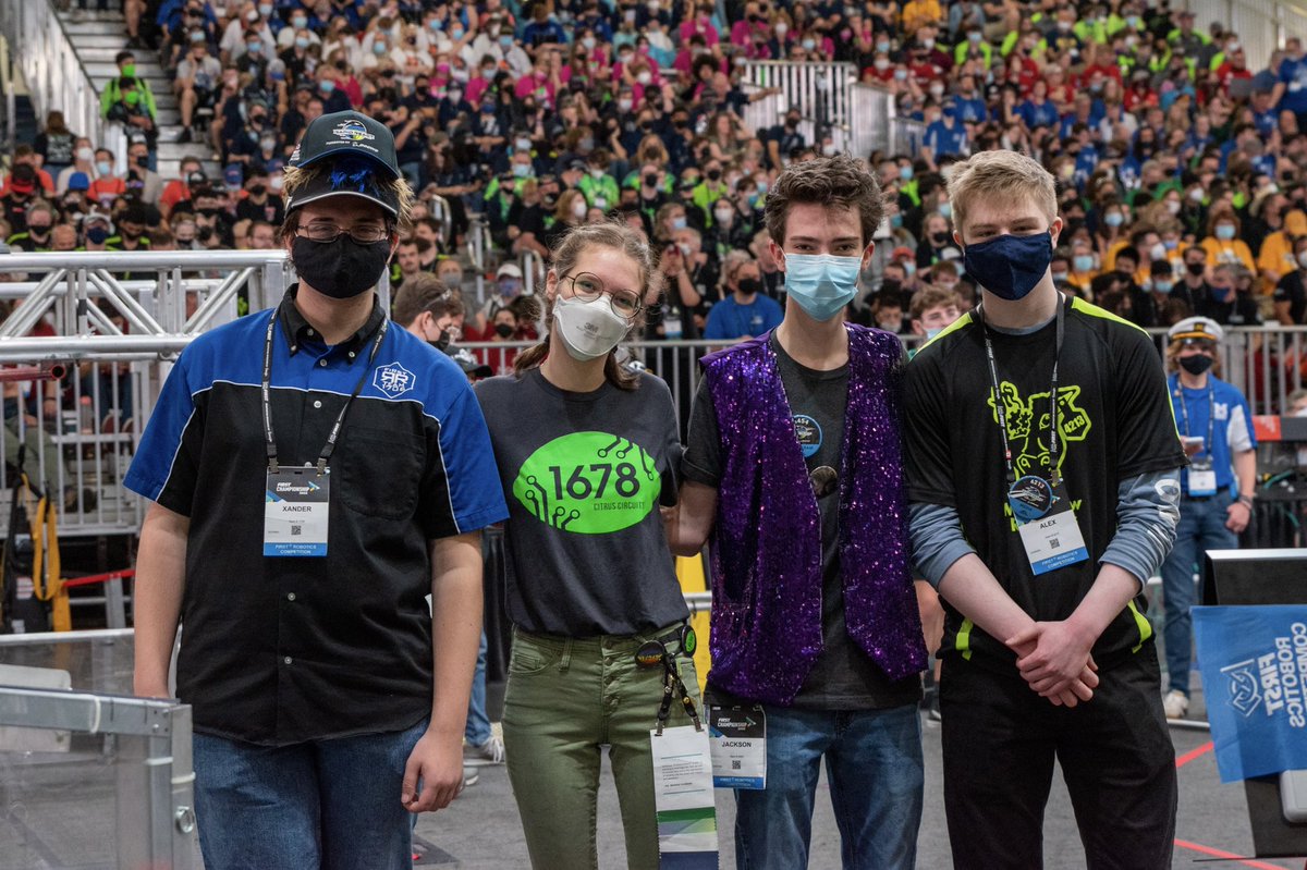 We are grateful to join <a href="/1706/">1706</a>, @5454, and <a href="/4213/">Joe User</a> in the Hopper field playoffs! Good luck to all the divisions! #omgrobots #thisiscitrus