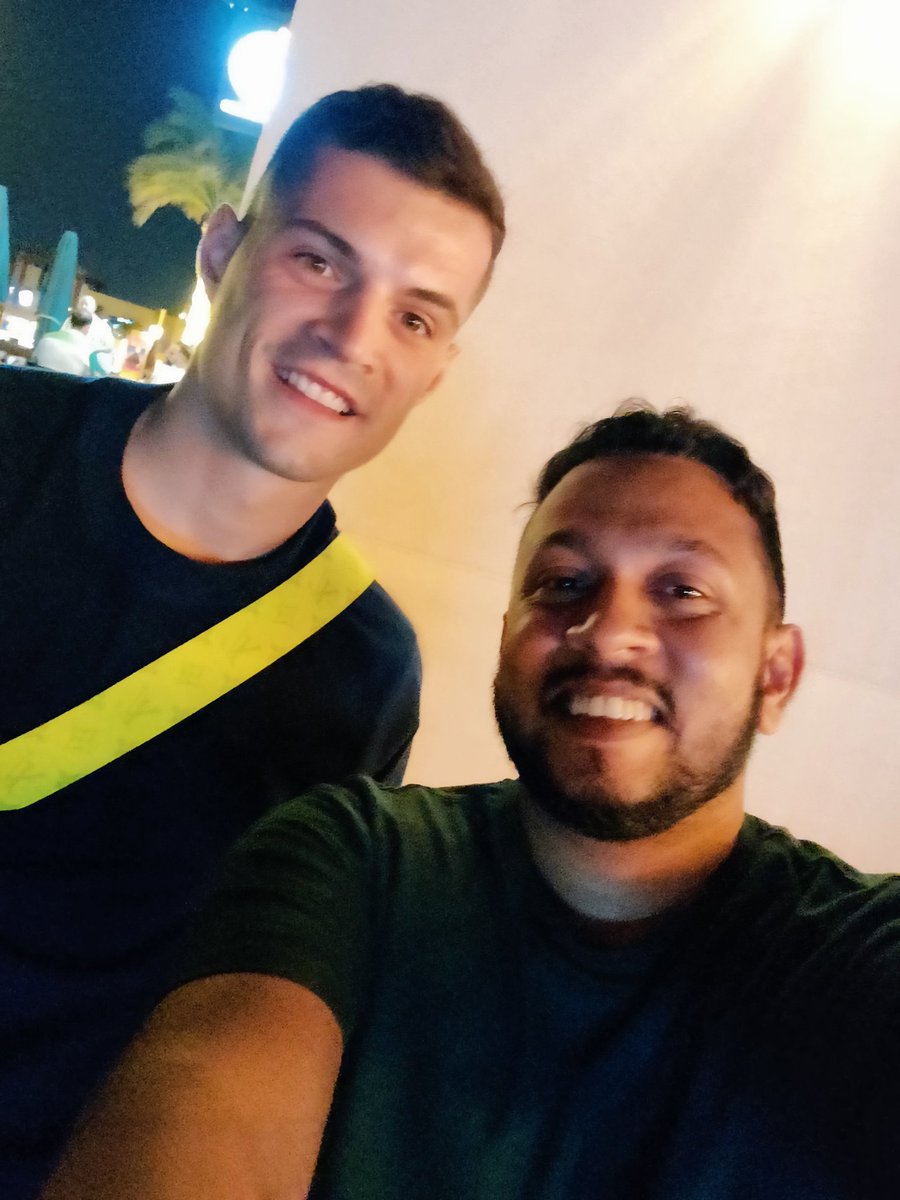 What a performance Granit Xhaka !! #xhaka #ARSMNU