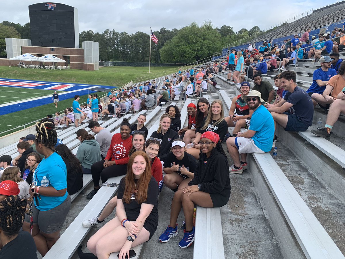 <a href="/LATechSports/">LA Tech Sports</a> at the Big Event! Huge day for us. <a href="/LATechWBB/">Lady Techsters</a> <a href="/LATechBOWL/">LA Tech Bowling</a> <a href="/LATechSOC/">LA Tech Soccer ⚽</a>