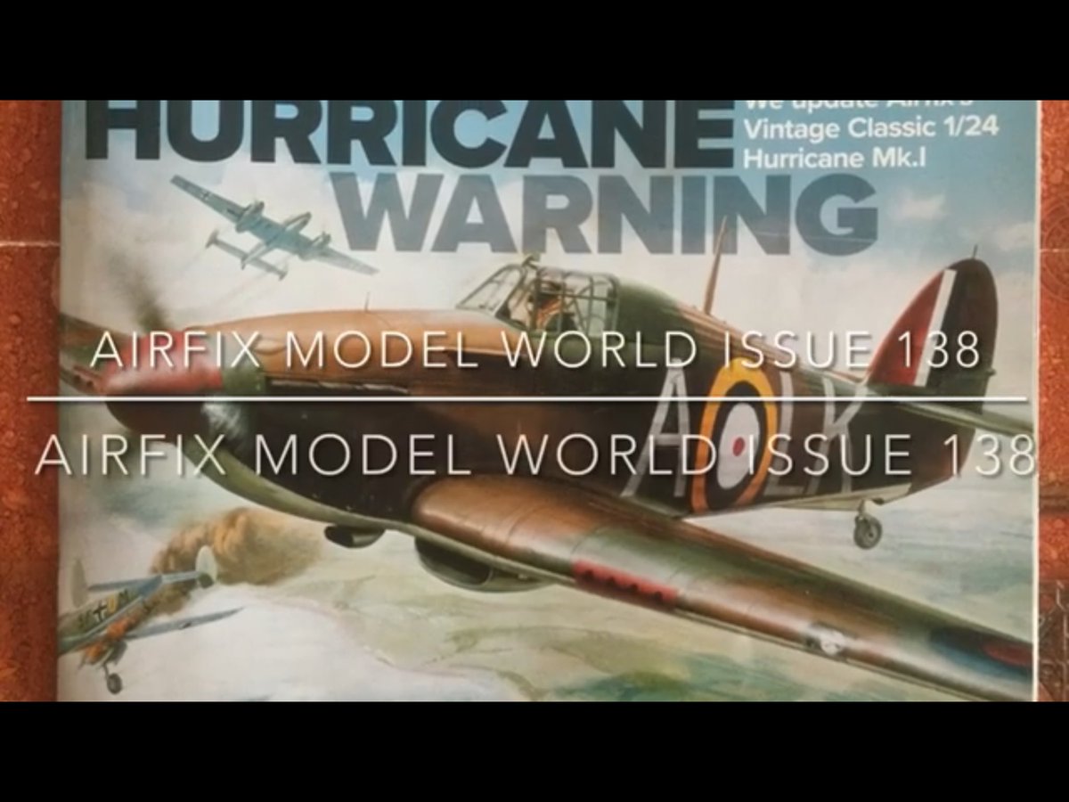 tiffanyszoneuk's tweet photo. Airfix Model World Issue 138 Flick Through video has just been uploaded.
https://t.co/rtaehlANgD
#isue138 #airfixmodelworld #airfix #schnellboot #sboat #hurricane #balltank #crusader #modelmaking #itelari #tamiya #revell #ipm #masterbox https://t.co/w0XPlvNrqD