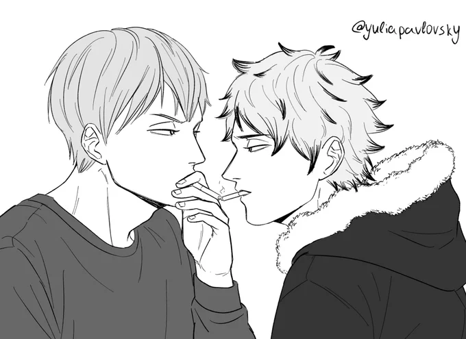 Sketch c0mmission of SemiKono for @konohuhh 
Thank you for donation 💙💛🥰 