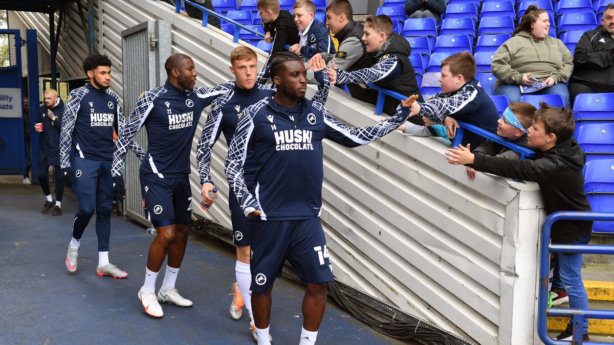 MillwallFC's tweet photo. 💙 For the fans...

#Millwall https://t.co/6mPflxbkFi