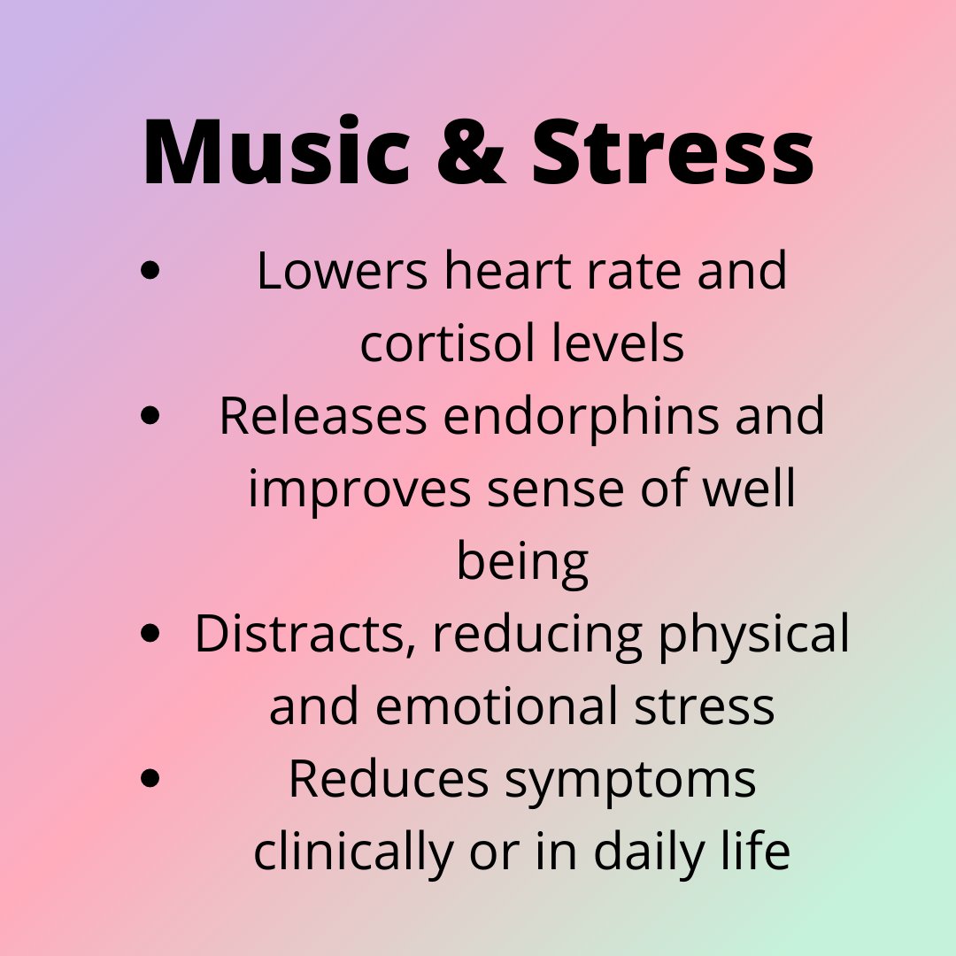 #StressAwarenessMonth Realise the power of music to do good! #musicforstressrelief #musicmakesitbetter #stressawwareness