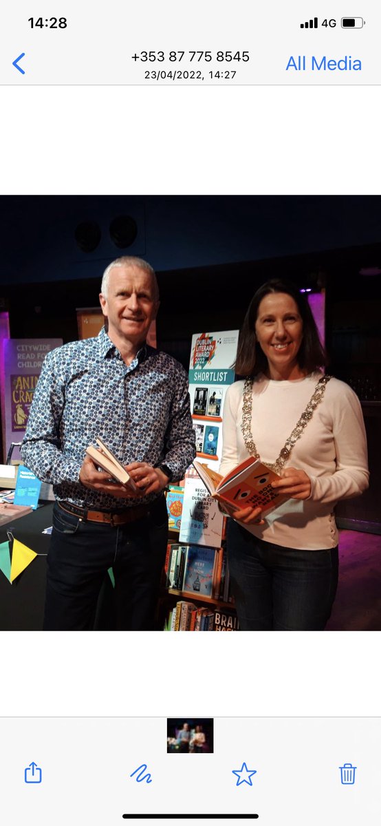 Really enjoyed talking with ⁦@LordMayorDublin⁩ today about motivating reluctant readers as part of Dublin Reads #rumpusintheround at the Mansion House