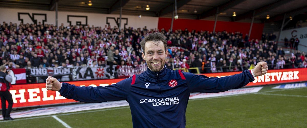 I morgen, søndag d 24. april, har Louka Prip muligheden for at blive den mest scorede spiller i Superligaens historie. Han skal score 121 mål for at opnå det. #SuperAaB