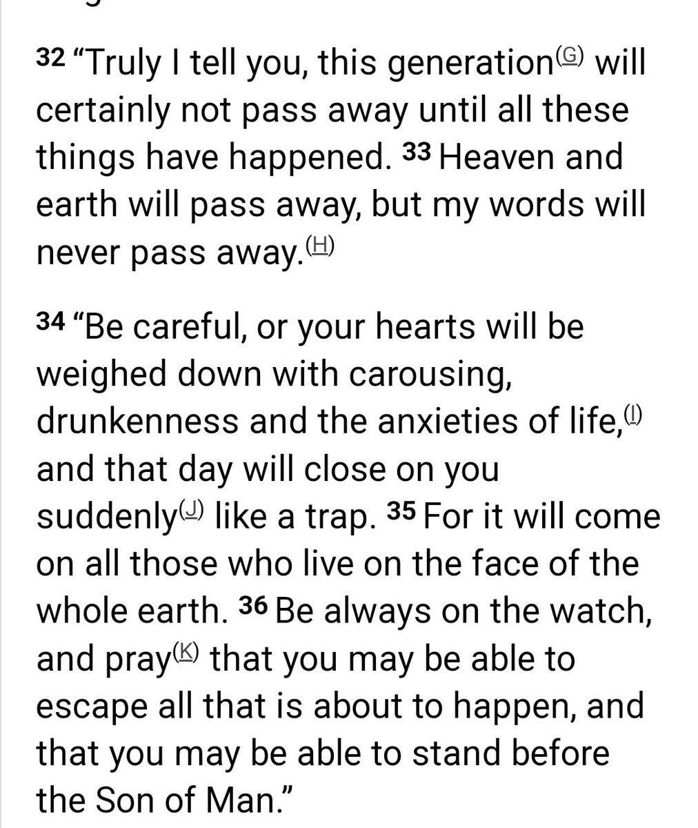 rodnbex's tweet photo. Luke 21 NIV
Not ONE of HIS words has ever fallen to the ground empty, but every word will manifest in the earth, fully and completely. There's no time to spare. Call upon him today. https://t.co/nuHerOnEot
