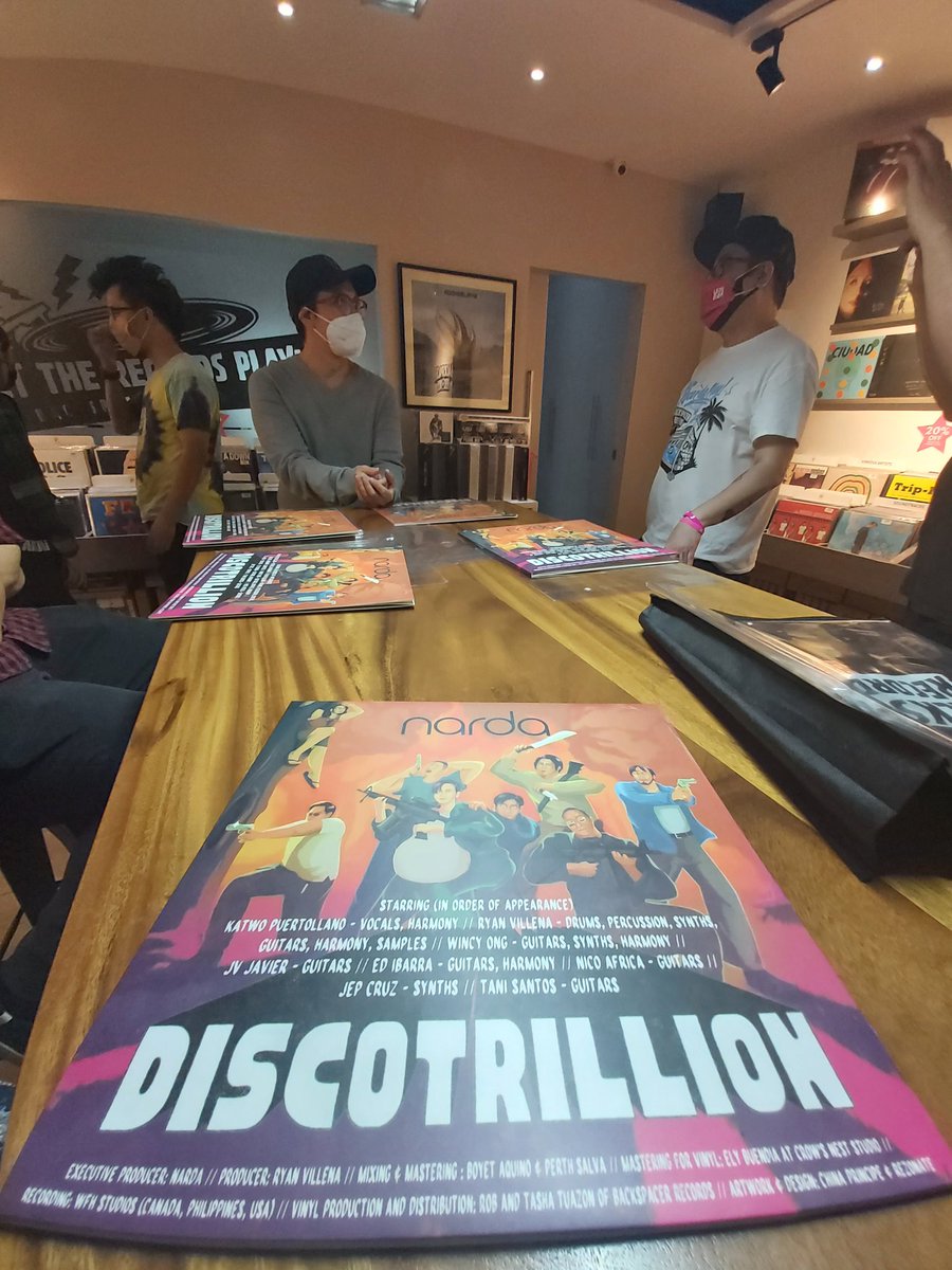 NardaBandaPH's tweet photo. Discotrillion vinyl records now available in Backspacer Records Store! 

#NardaBandaPH
#Discotrillion https://t.co/P4EKN6i1G1