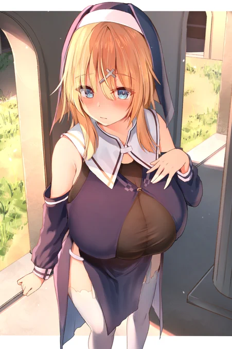 シスターさん……!
#巨乳が見たかったら私をフォローすると良いです 