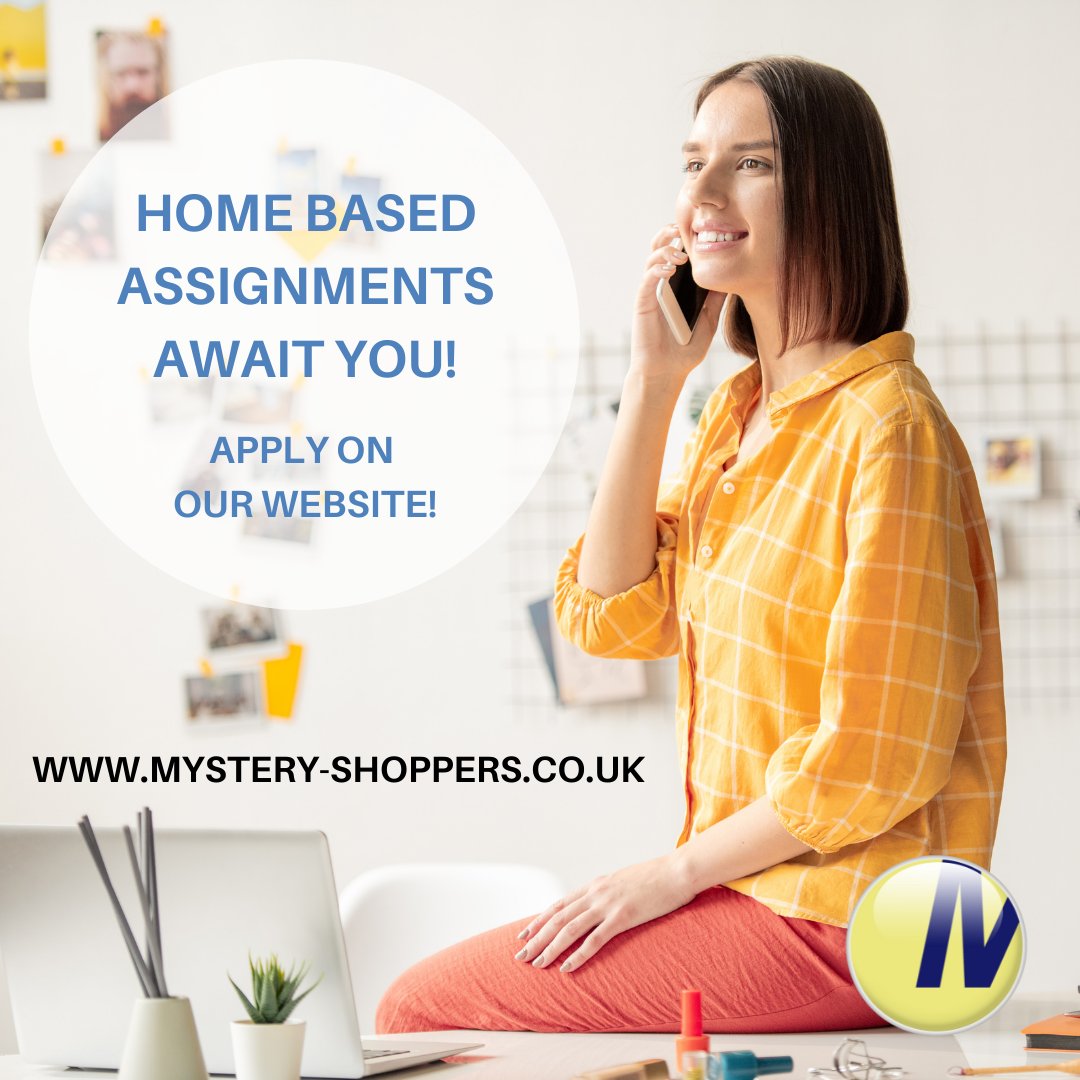 MSLShoppers's tweet image. We are looking for several #mysteryshoppers to complete home based assignments assessing customer service. As part of the assignment you'll be enquiring into portable accommodation. For more info, sign in here: online.mystery-shoppers.co.uk #homebased #portableaccommodation
