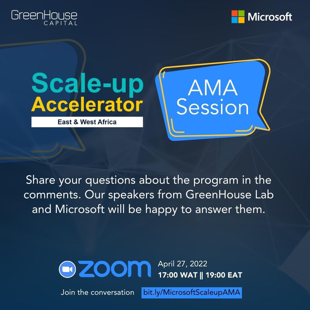 GreenHouseCap_'s tweet photo. Do you want to learn more about Accelerator Program?
Please leave your questions or concerns in the comment section. During the live AMA session, the team will address all questions/concerns.
#GreenHouseCapital #GreenHouseLab #Accelerator #PreSeriesA #EmergingMarkets #fintech https://t.co/8aciANP6nv