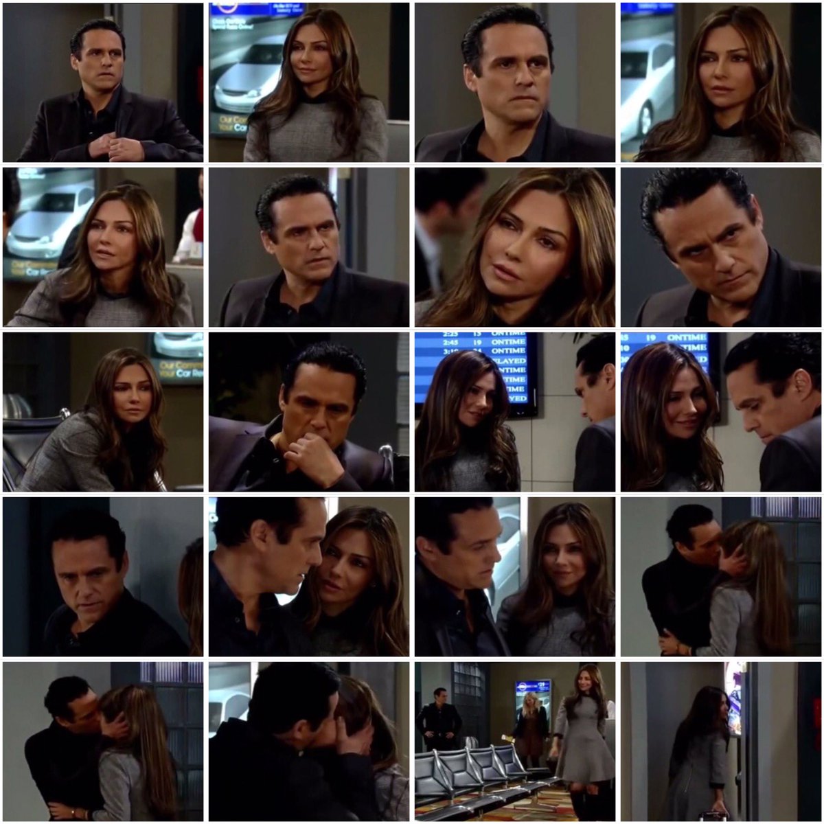 Port_Charles1's tweet photo. #OnThisDay in 2013, Sonny kissed Brenda before she left town again. This was Vanessa Marcil’s last appearance (to date) as Brenda #SnB #GH #GeneralHospital https://t.co/NUNzJkM5iA