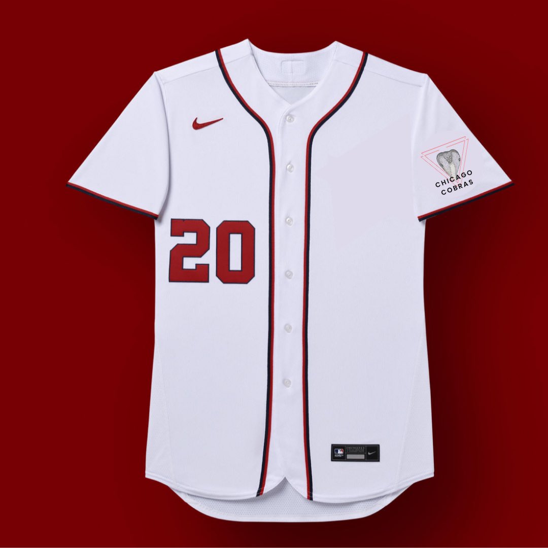 emmaspm280's tweet photo. JERSEY REVEAL❗️

Catch us wearing these for the first time ever at our Rivalry game in Detroit next Saturday!

#chicagocobras #gvsportmgt280 https://t.co/1cGlQp8Hee