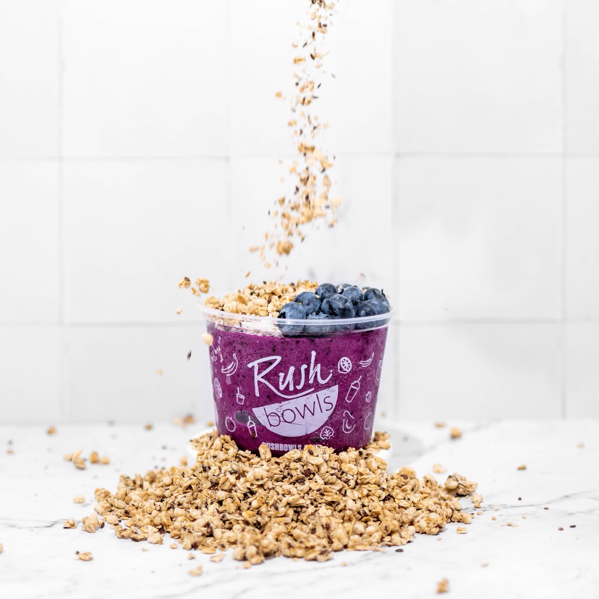 everyone's favorite day of the year is HERE ! we're partnering up with Nature's Path Organic again to offer a FREE SIDE OF GRANOLA with every bowl all weekend long🤑 run over to your closest rush bowls getcha some granola!