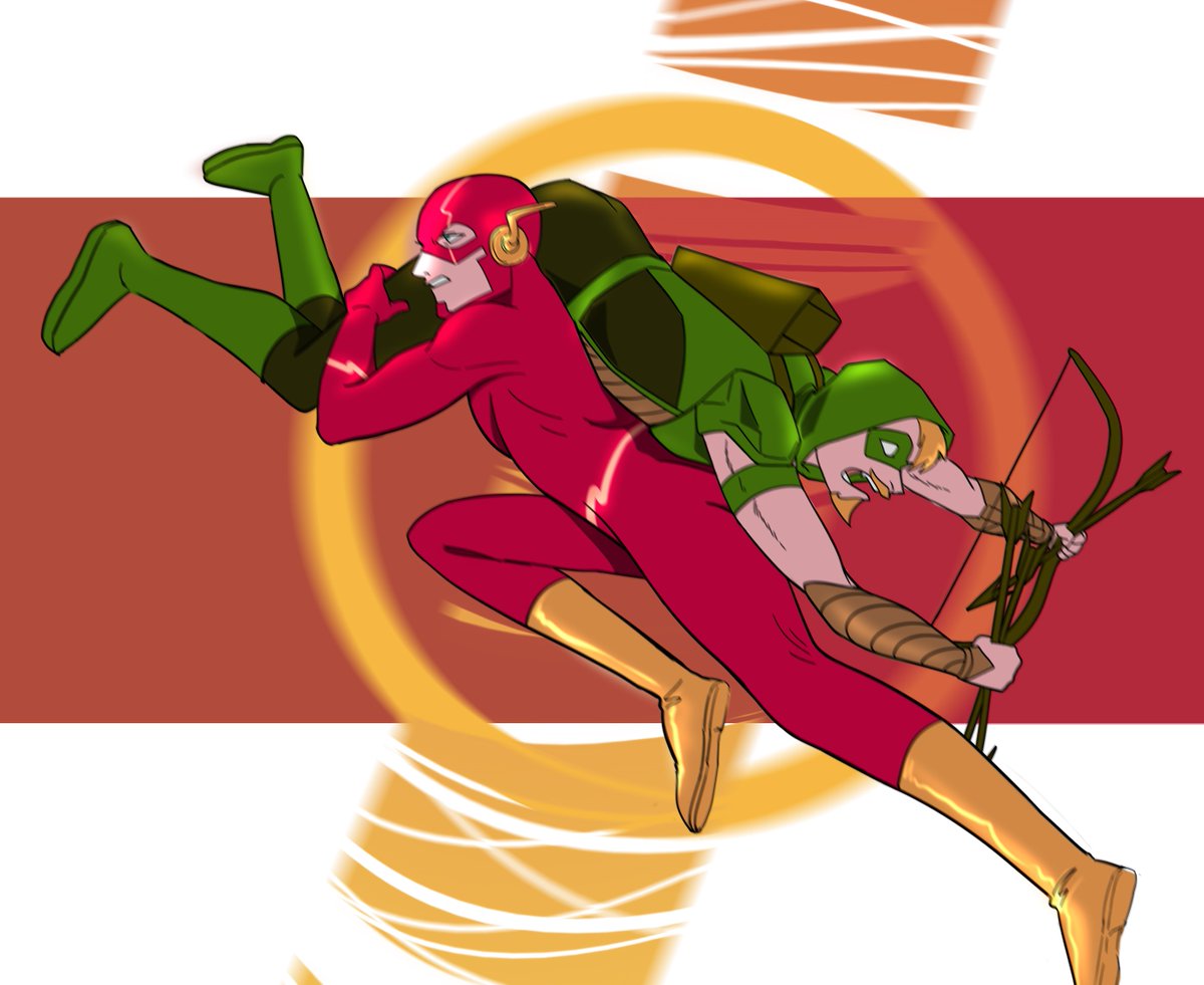Wei_Smiler's tweet photo. 打不过就跑啊!笨蛋!#olivarry
#flarrow https://t.co/VaFWVxiyXy