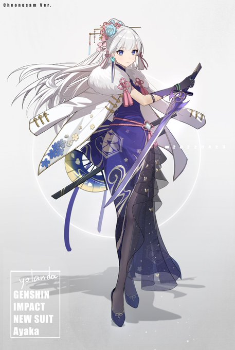 #kamisatoayaka #genshin #GenshinImpact 
Ayaka-opulent swan🌸 
