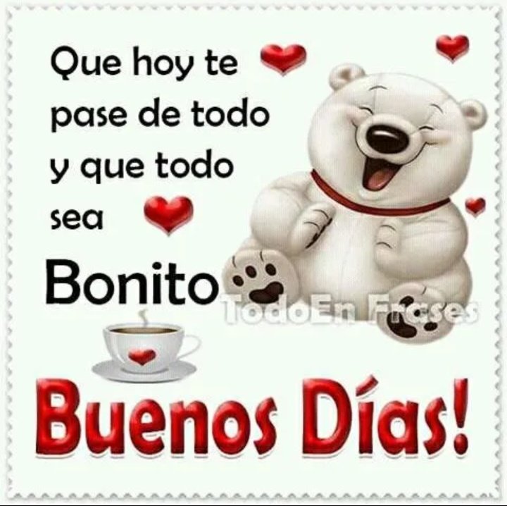 TaniaGo00318499's tweet photo. #BuenosDias 
#feliz sábado https://t.co/C0ez76n8vx