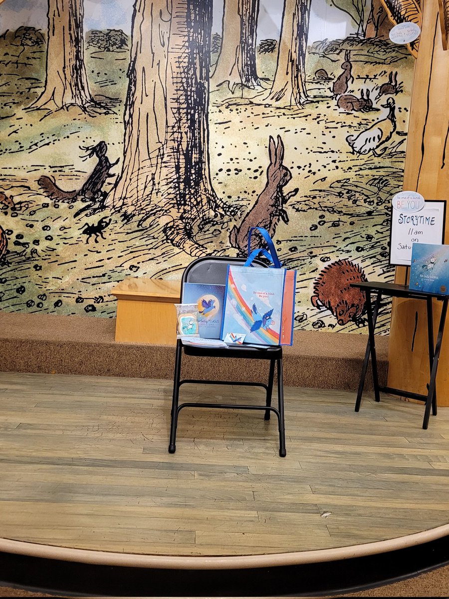 Storytime is starting in just about an hour!