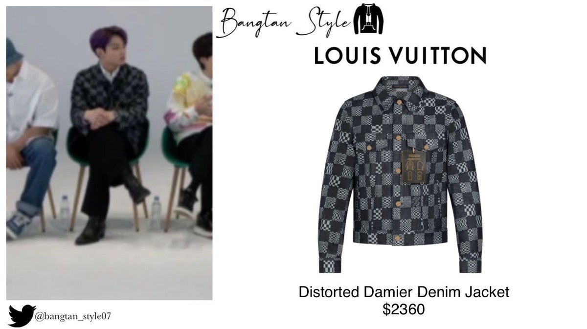 BTS FASHION/STYLE FINDER — 190507  J-Hope : Official Twitter Update Louis