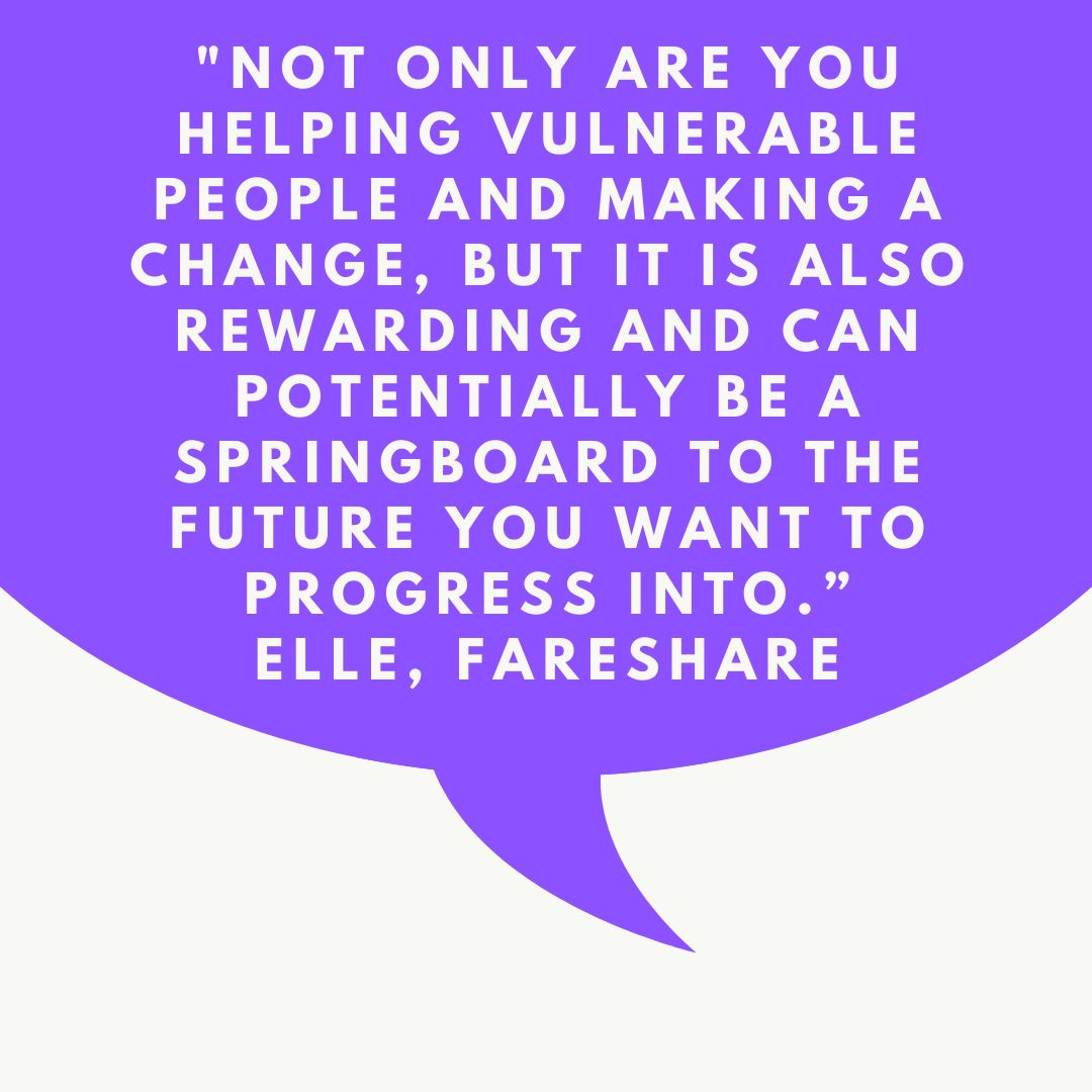People choose to volunteer for a variety of reasons. For some, it offers the chance to give back to the community. For others it provides an opportunity to develop new skills or build on existing experience.

Why do you volunteer? Let us know your reason!