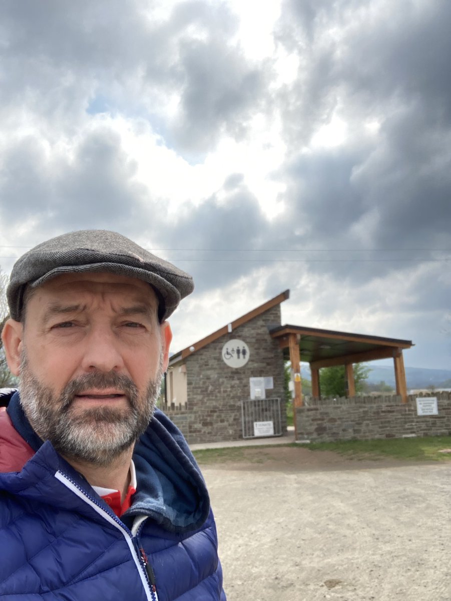 Nice to see a completed project that you played a small part in making happen. The new toilet block at Llangorse Lake Common