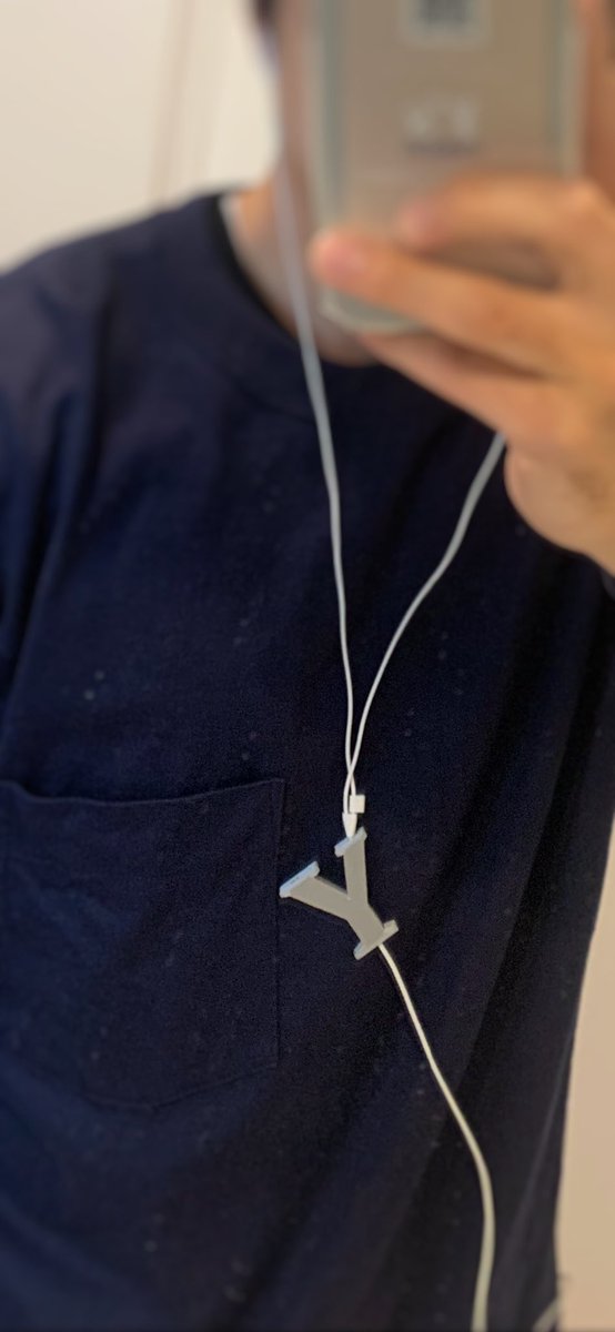 イヤホン用のアクセサリを作ってみました。
需要あるかな。

#3dprinter #3dprint #earphone #accessory #ものづくりで心を豊かに