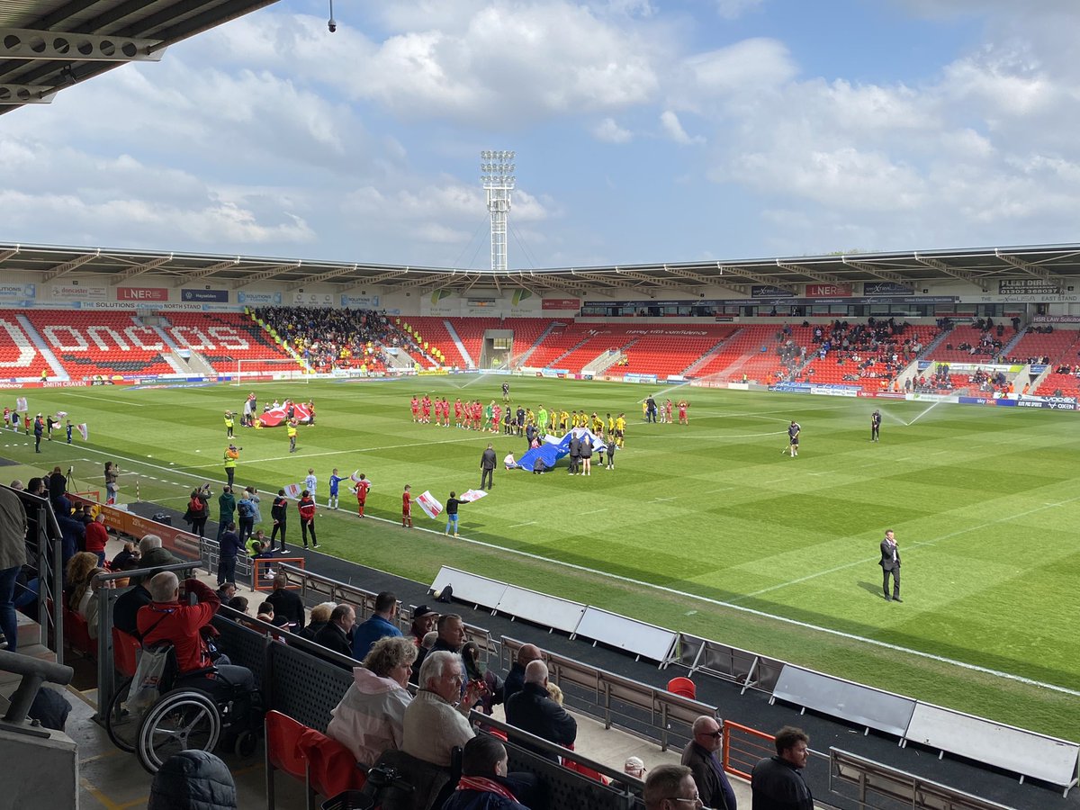 davidjh26's tweet photo. Finally made it to Doncaster ⚽️! Albeit 3 years &amp; 364 days too late!! https://t.co/IQREo2cSkZ