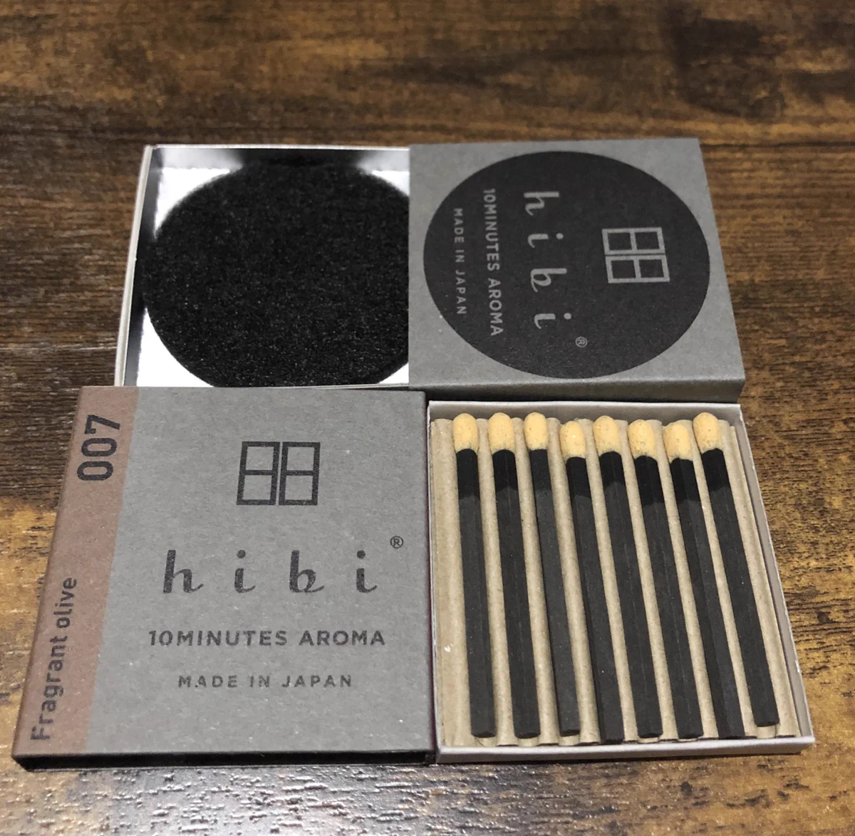 10分間の癒し。マッチと線香が合体した粋な商品「hibi」