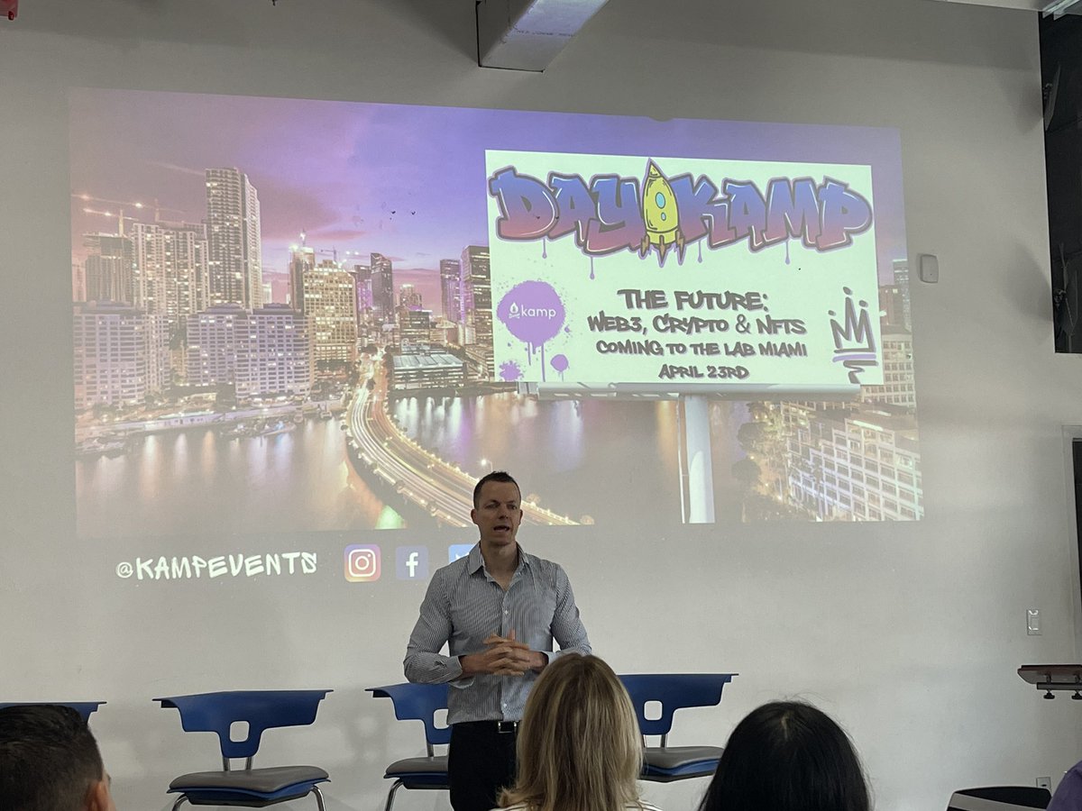MissFei305's tweet photo. Excited for another Day Kemp with @Bernardo_dlv @kampevents! #web3 #crypto #nft @thelabmiami https://t.co/nlGKejo65B