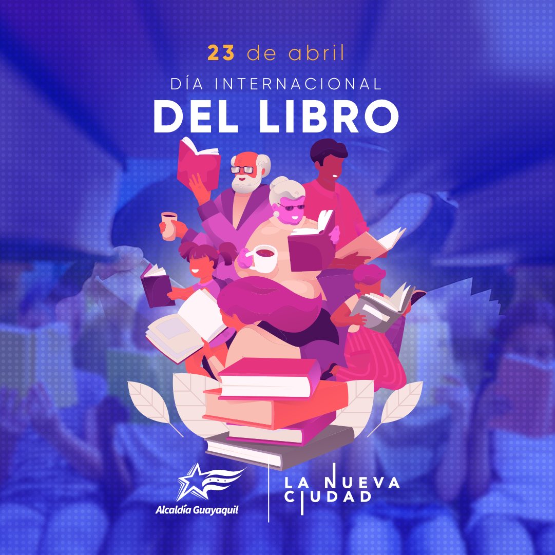 alcaldiagye's tweet photo. La lectura es una herramienta de crecimiento y aprendizaje apta para todas las edades. Hoy celebremos el #DíaDelLibro con una buena lectura. https://t.co/17QFYhrQ6G