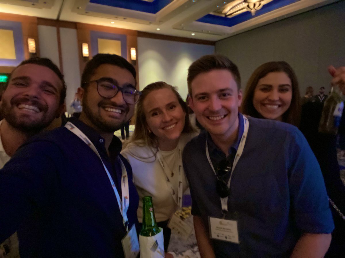 B_Barochia's tweet photo. Such an incredible way to end @pseudomonas2021 with the fantastic @Variantsconcern playing us out! Name badge roulette was a great idea! https://t.co/MUj6Rsk52m