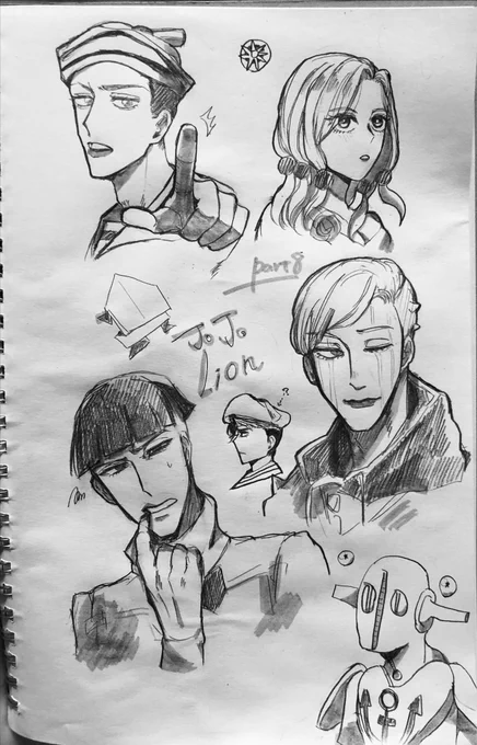 本日の絵
 #jjba 