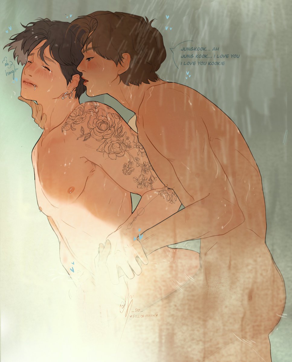 si_sss_'s tweet photo. To start the weekend nicely 🚿🧼🤍 #vkook 
Full 🔞 version ⬇️ https://t.co/hdtuzMAL7n