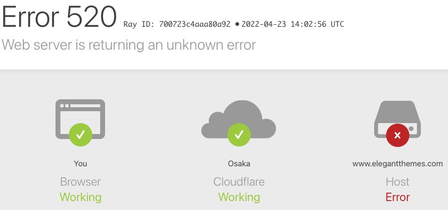 hideto_s's tweet photo. Save To Divi Cloud とクリックしたら、エラー。
本家、落ちてるのか？！
#Divi #WordPress https://t.co/tkihRxUcH1