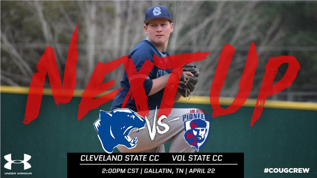 CSCC_BSB's tweet photo. It's GAME DAY!!! Join us as our CSCC Cougar baseball team challenges the Vol State CC Pioneers away at 12:00PM CST for a double header!
.
.
.
#CougCrew #CLSCC #Baseball #CougarNation #NJCAA https://t.co/q1sMR4Php5