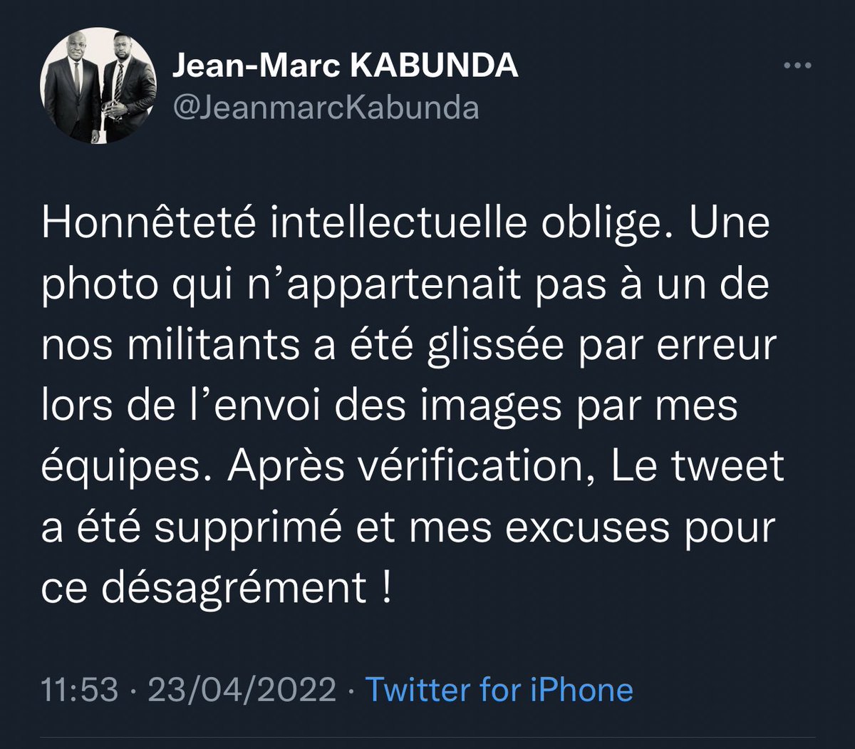 kakese_leon's tweet photo. #RDC Je n’ai jamais compris pourquoi certains de mes professeurs PhD sont nuls en politique, ce cas de figure répond en grande partie à ma préoccupation.
Largement pathétique ! https://t.co/4NrDnTlinZ