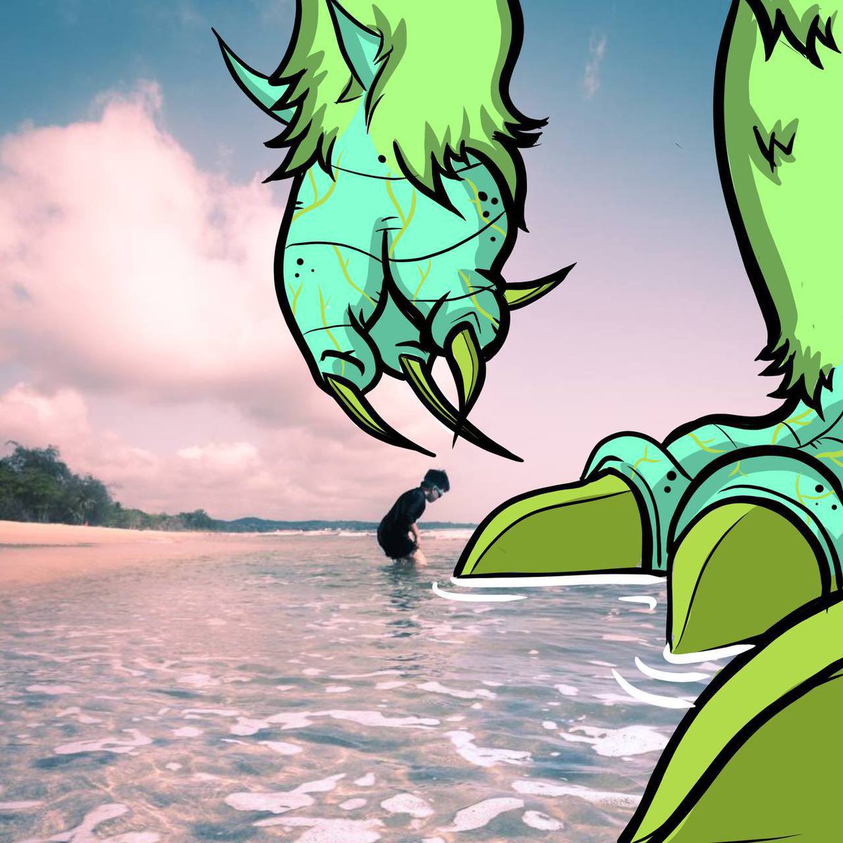 farhannsrdn's tweet photo. 🚨BEARDROPS x ʜ ᴀ ɴ🚨
Attack of the #Bearzillas🦠🦠🦠
Floor Price : 0.1
Headshot : 0.5
https://t.co/FaLqg8MOn0
By purchasing this NFT, you’ll receive:
• 1 Bearzillas NFT from @beardropsmy
• 1 original photo from ʜ ᴀ ɴ
• 1 Bearzillas T Shirt with custom neck label https://t.co/lRWgd0Xs8y
