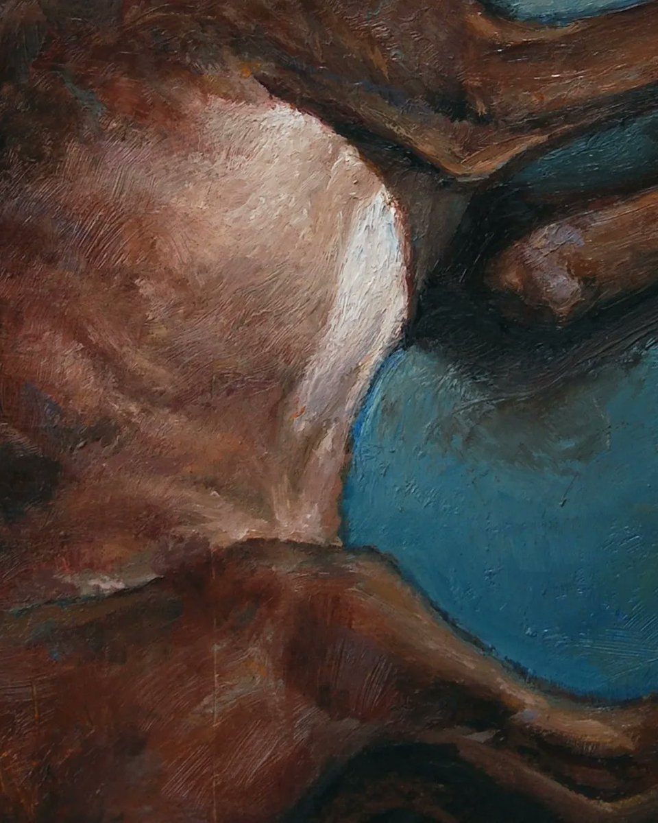 "Yuko, vixi" - 14x19cm, oil on mdf