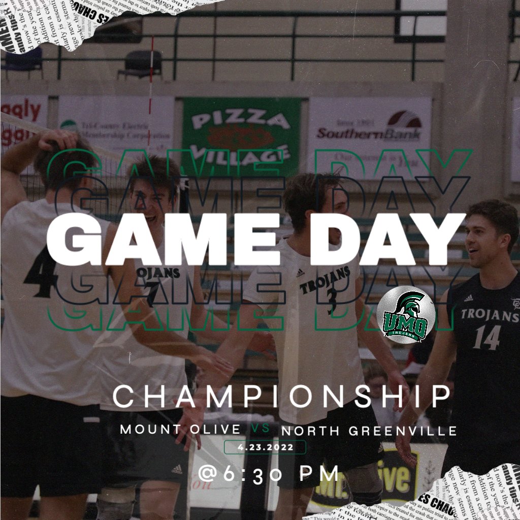 UMO Trojans (@umoathletics) on Twitter photo It's Game Day for Men's Volleyball as they take on North Greenville University for the Conference Carolinas Tournament Championship at 6:30PM. #TrojanSports
Live Stream : conferencecarolinasdn.com/umotrojans/
Live Stats : umotrojans.com/sidearmstats/m…
Tickets : hometownticketing.com/resources/mobi… It's Game Day for Men's Volleyball as they take on North Greenville University for the Conference Carolinas Tournament Championship at 6:30PM. #TrojanSports
Live Stream : conferencecarolinasdn.com/umotrojans/
Live Stats : umotrojans.com/sidearmstats/m…
Tickets : hometownticketing.com/resources/mobi…