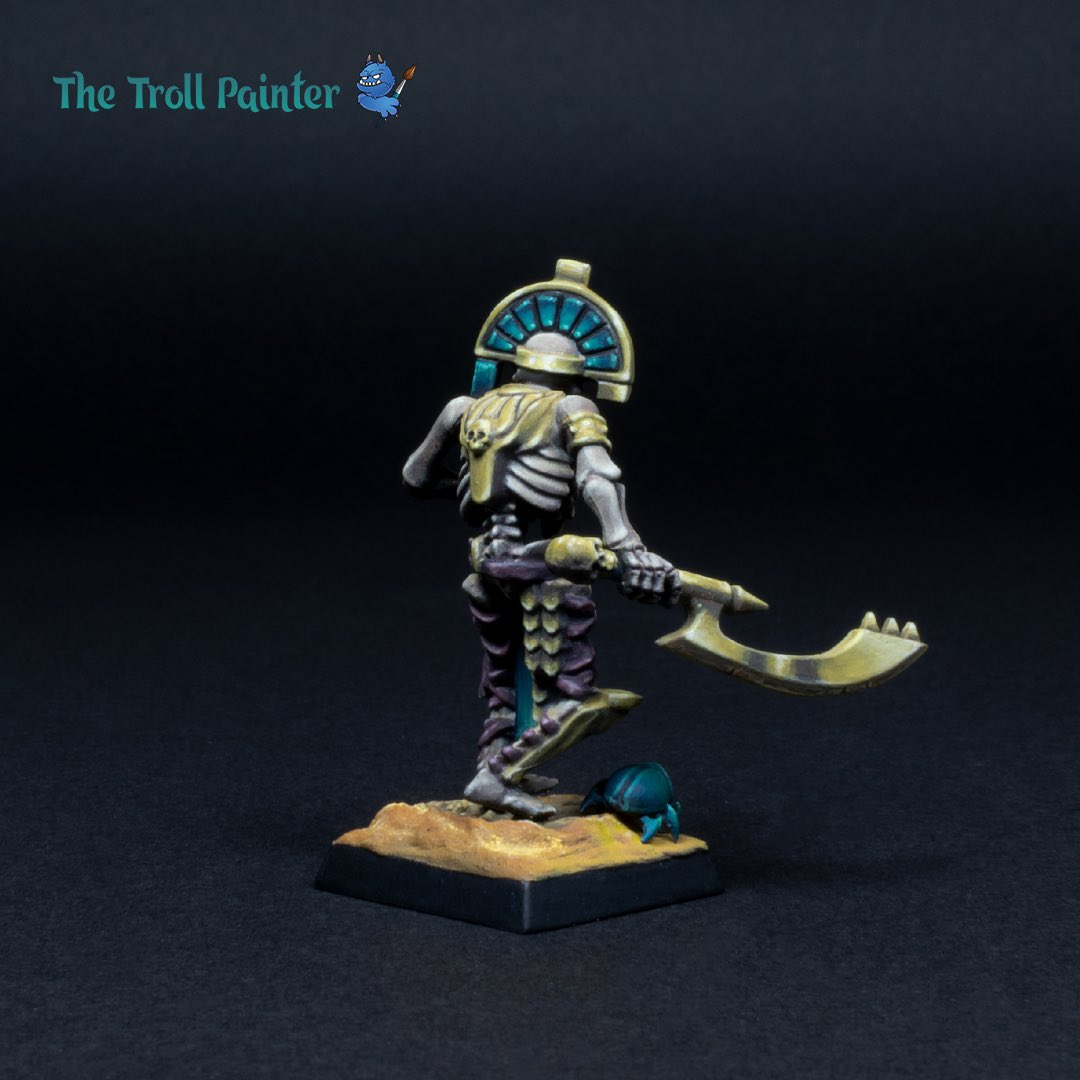 troll_painter's tweet photo. I have started a Tomb Kings army and a Tomb Guardians warband for Mordheim! This is one of the two Tomb Guards henchmen!
#tombkings #tombguard #tombguardians #mordheim #oldhammer #warhammerfantasy #theoldworld #mordheim2022 #miniaturepainting #nmm #scale75 #thetrollpainter https://t.co/8U85NRZJZG