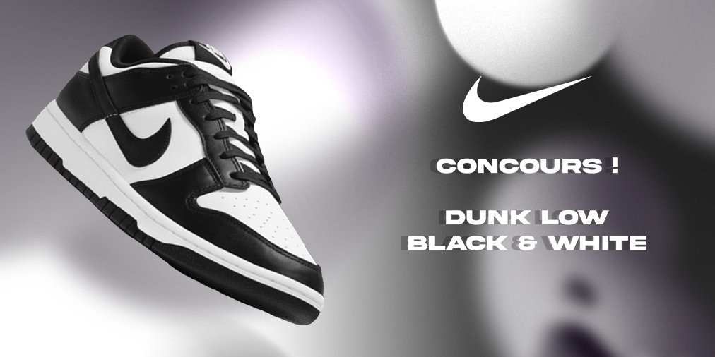 LPZ_ACO's tweet photo. Bonjour / Bonsoir 👀
On a décidé de vous faire kiffer, pour ça on a décidé de vous offrir au choix 🎉:
Une DUNK BLACK &amp; WHITE ou le montant de 120€ en cash 💸
Pour cela il suffit simplement de remplir les conditions cités dans ce tweet 🔥https://t.co/xIev23VRkj https://t.co/P9u73Dnb1h
