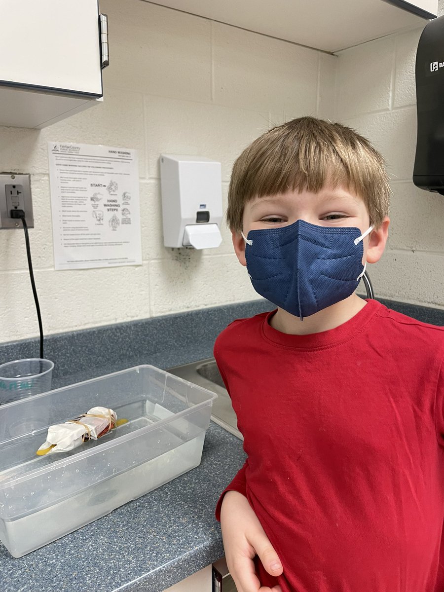 TeamKinder112's tweet photo. A few weeks back, we learned about the phases of water and what materials sink/float in water. We then used our hard working brains to create boats that would float in water. After some trial and error, everyone was able to create a floating boat! https://t.co/nvBes4iiSI