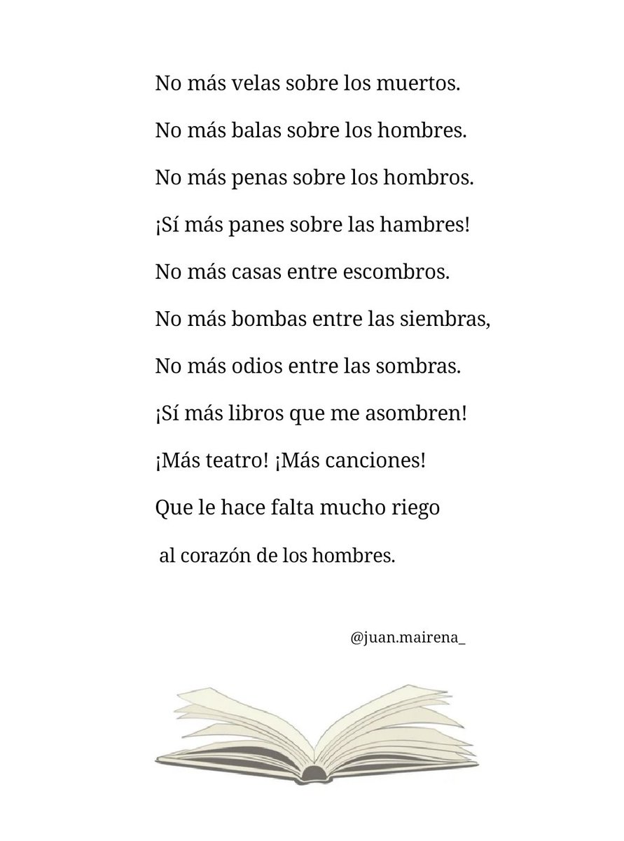 Juan Mairena tweet media