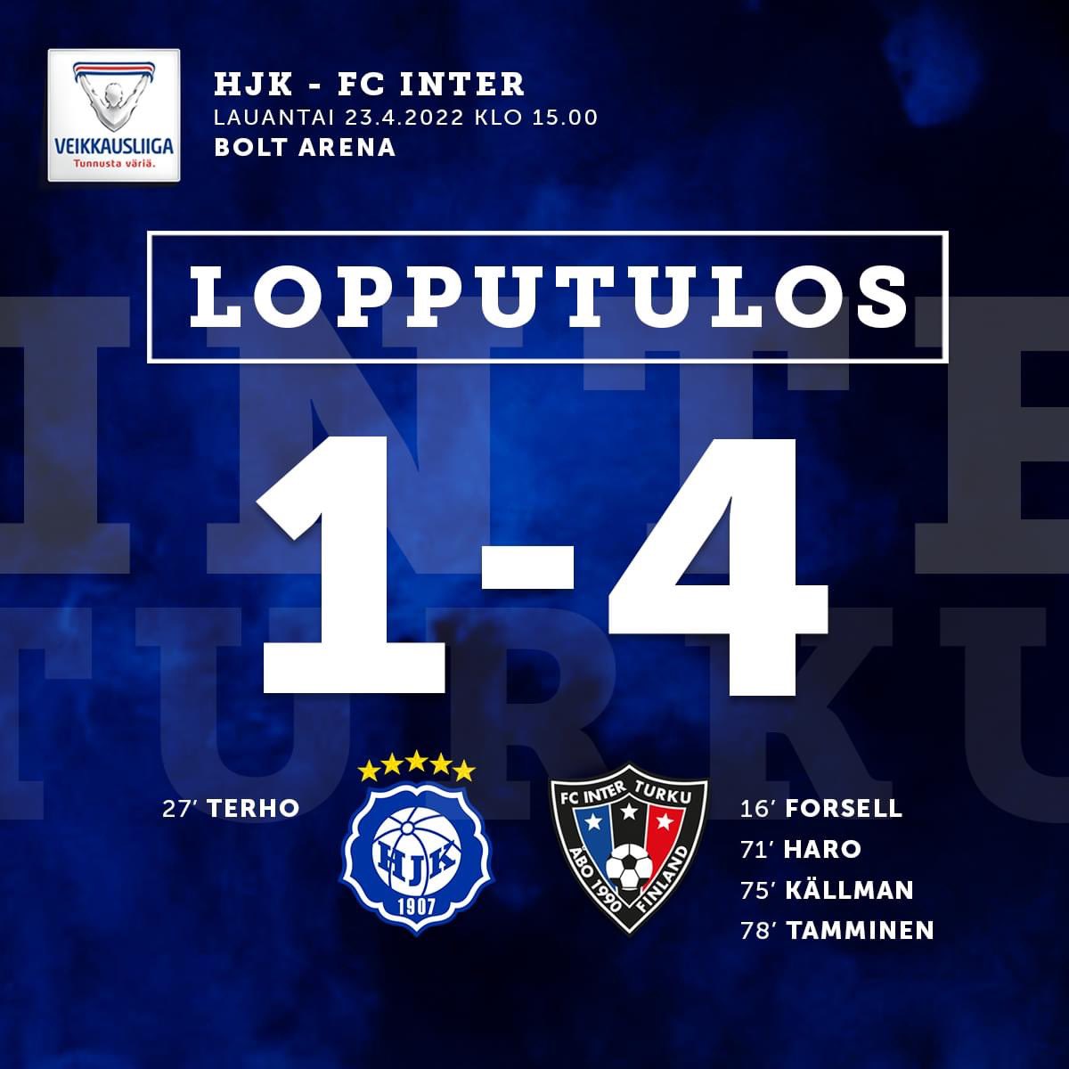 C’moon Inter! 💪🏼💪🏼🔵⚫️ <a href="/FCInterTurku/">FC Inter Turku</a> #3points ✅