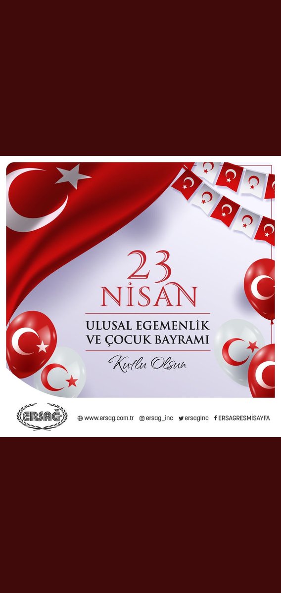 23Nisan Ulusal Egemenlik Çocuk Bayramı kutlu olsun 🇹🇷🇹🇷🇹🇷🇹🇷🇹🇷