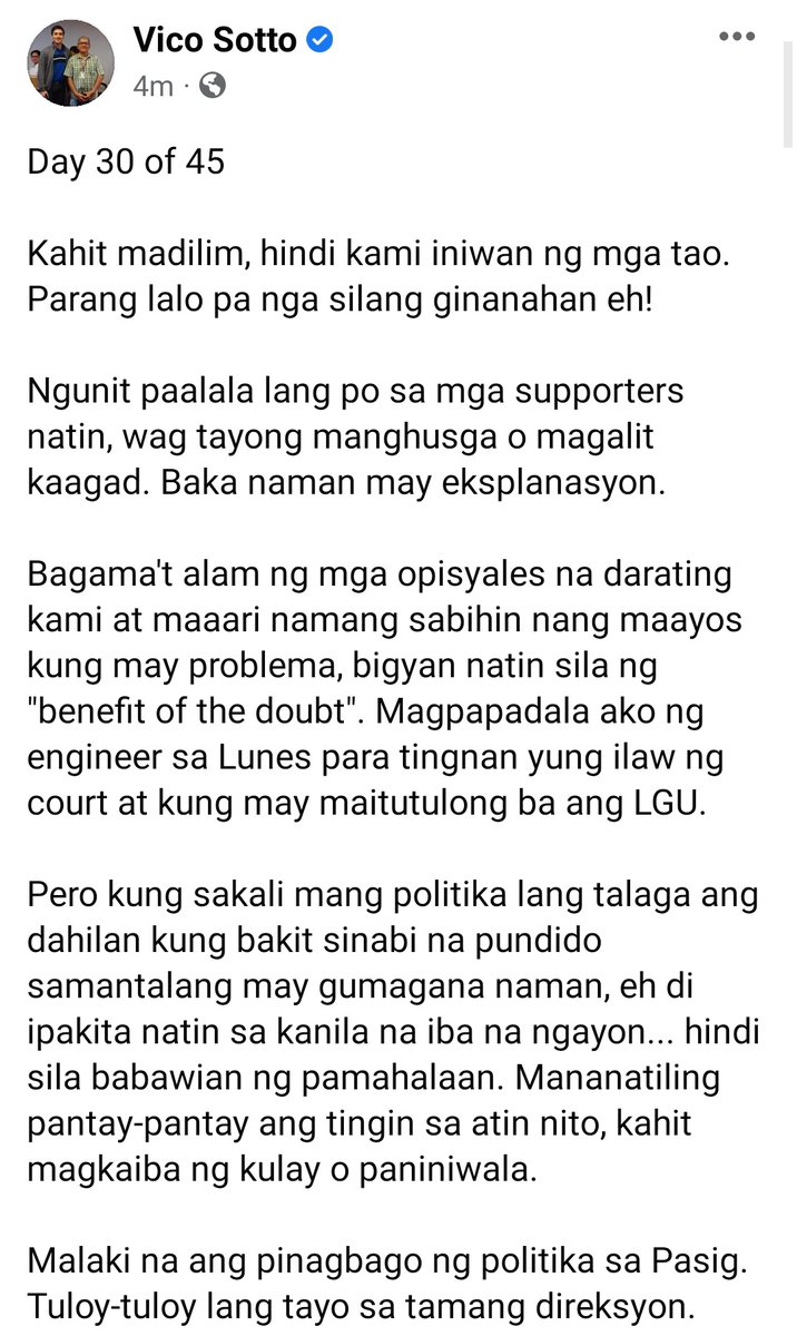 Vico Sotto tweet media